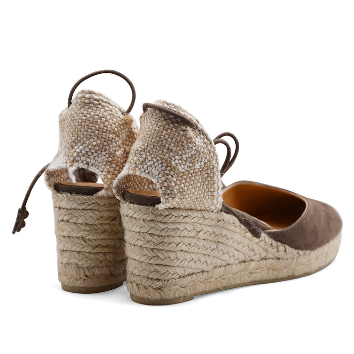 Sandali Castañer Donna CARINA/6/007 Pelle Scamosciata Marrone