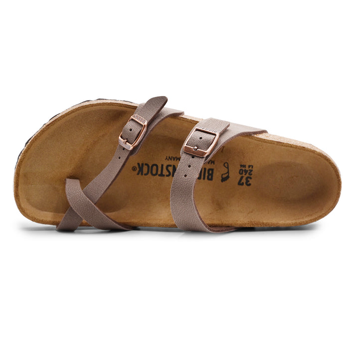 Sandali Birkenstock Donna Mayari Mocca Con Cinturino Incrociato