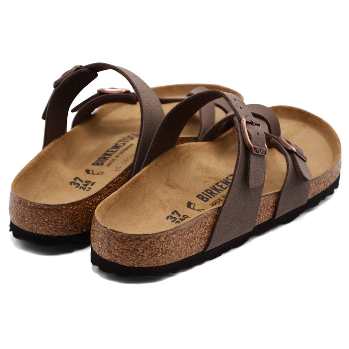 Sandali Birkenstock Donna Mayari Mocca Con Cinturino Incrociato
