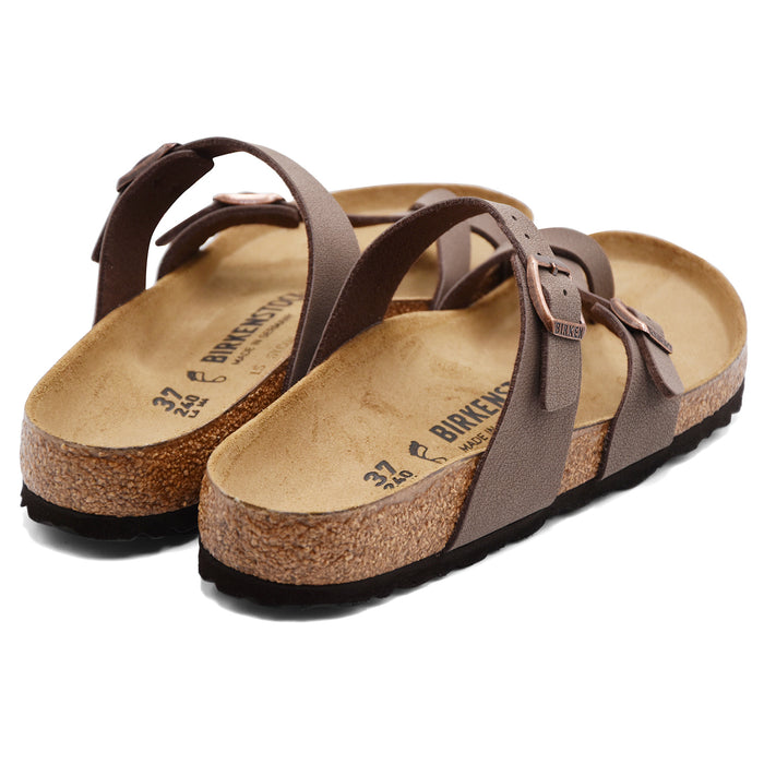 Sandali Birkenstock Donna Mayari Mocca Con Cinturino Incrociato