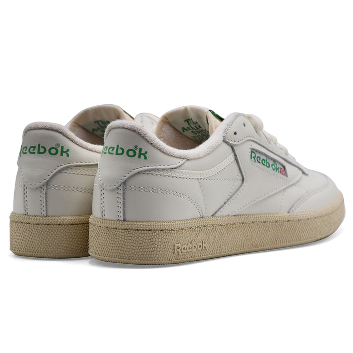 Sneakers Uomo Reebok Club C 85 Vintage Gesso Suola Antiabrasione