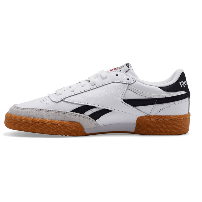 Sneakers Uomo Reebok Bianco Nero Classic Club C Revenge Vintage