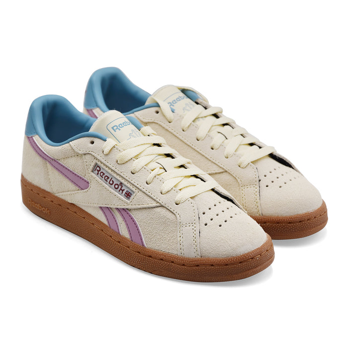 Sneakers Reebok Donna CLUC C GROUNDS UK Pelle Scamosciata Avorio