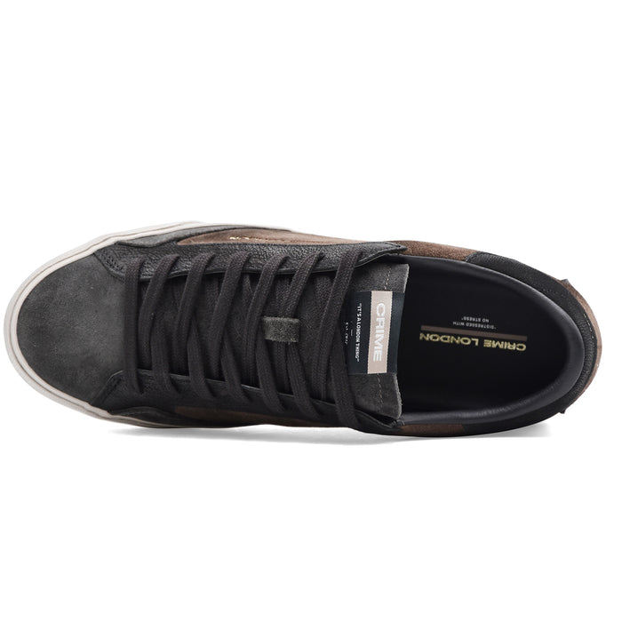 Sneakers Crime London Uomo Distressed 2.0 Brownstone Marrone