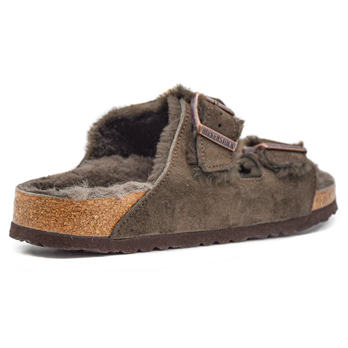 Suede Leather Mens Shearling Birkenstocks Birkenstock Boston