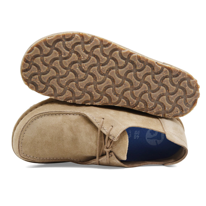 Birkenstock Utti Lace-up Men's Taupe Suede