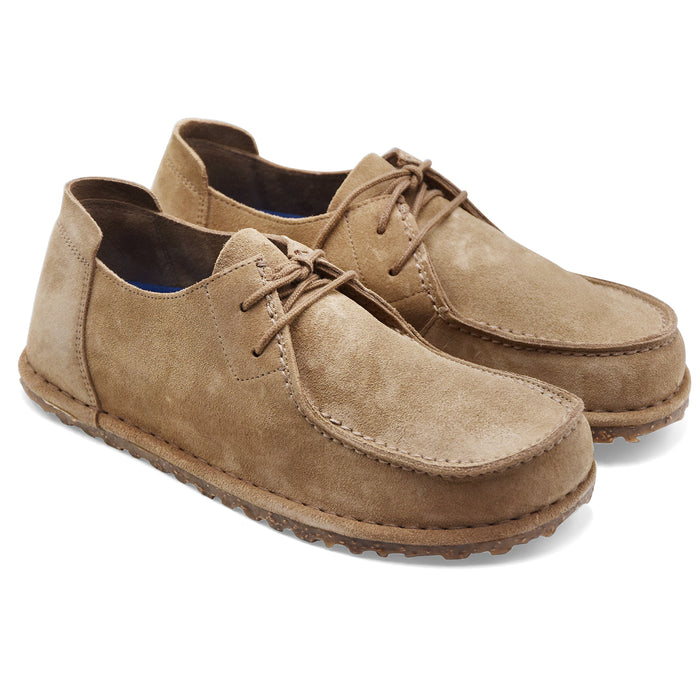 Birkenstock Utti Lace-up Men's Taupe Suede