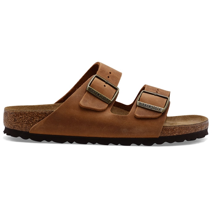 Sandali Birkenstock Arizona Donna In Nabuk Oleato E Suola Eva