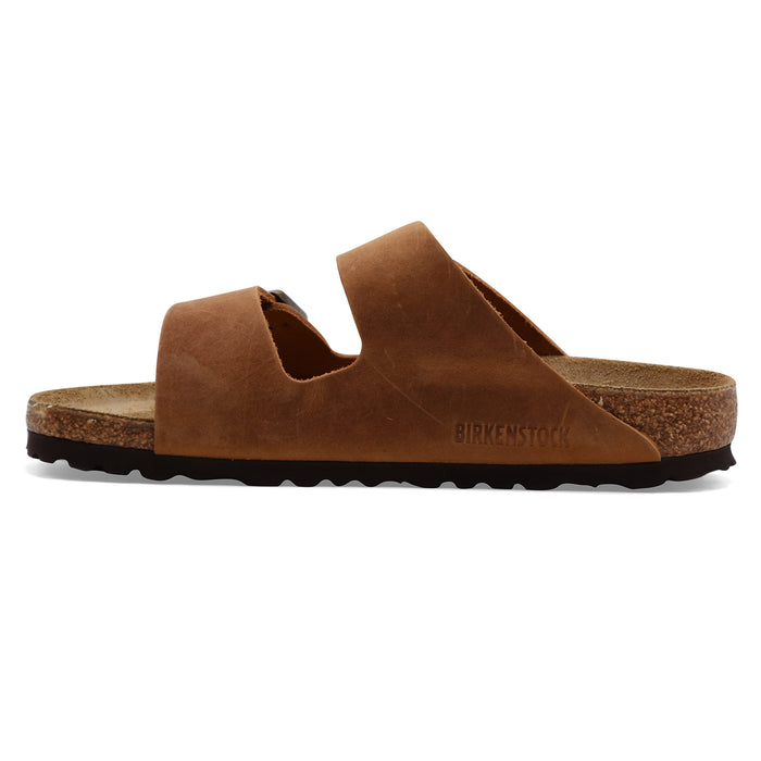 Sandali Birkenstock Arizona Donna In Nabuk Oleato E Suola Eva