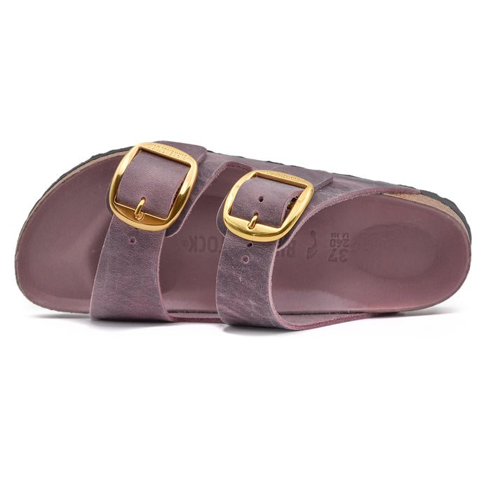 Birkenstock Women's Sandals Purple Arizona Big Buckle Oiled