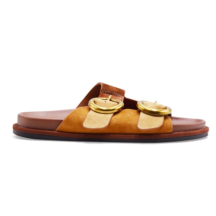 Sandali Donna Noa Harmon AVELINE In Pelle Scamosciata Marrone