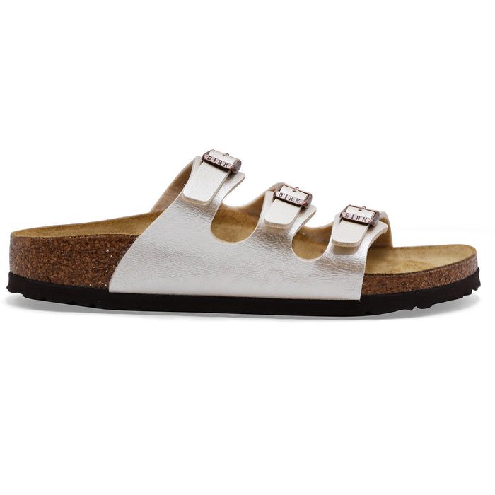 Sandali Birkenstock Donna Florida Elegante Graceful Pearl White