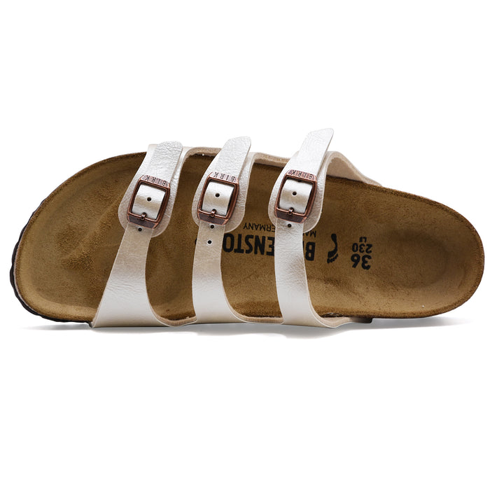 Sandali Birkenstock Donna Florida Elegante Graceful Pearl White