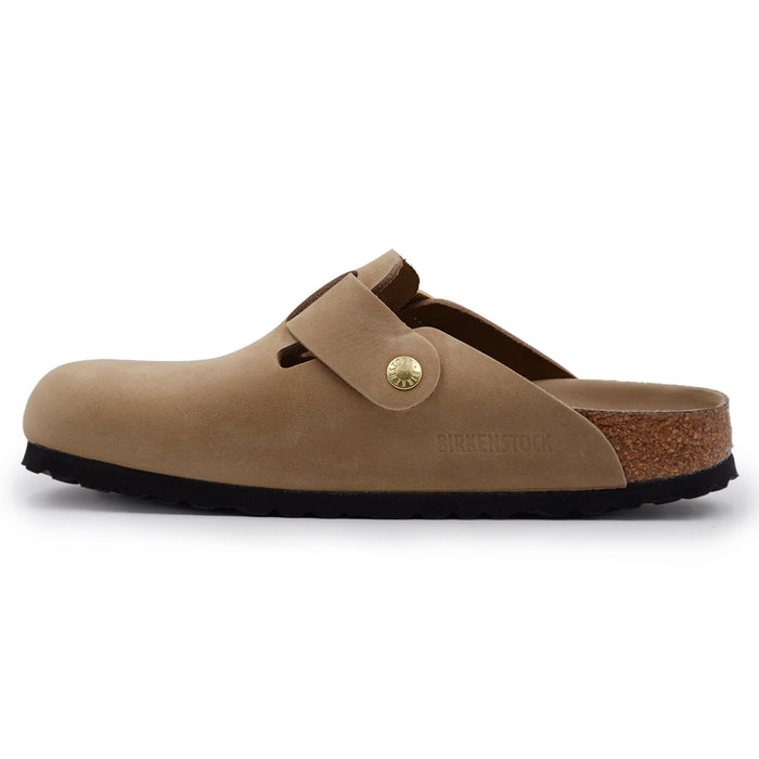 boston big buckle tobacco brown Birkenstock oiled leather The Big Buckle version features a large Boston Big Buckle Birkenstock Boston