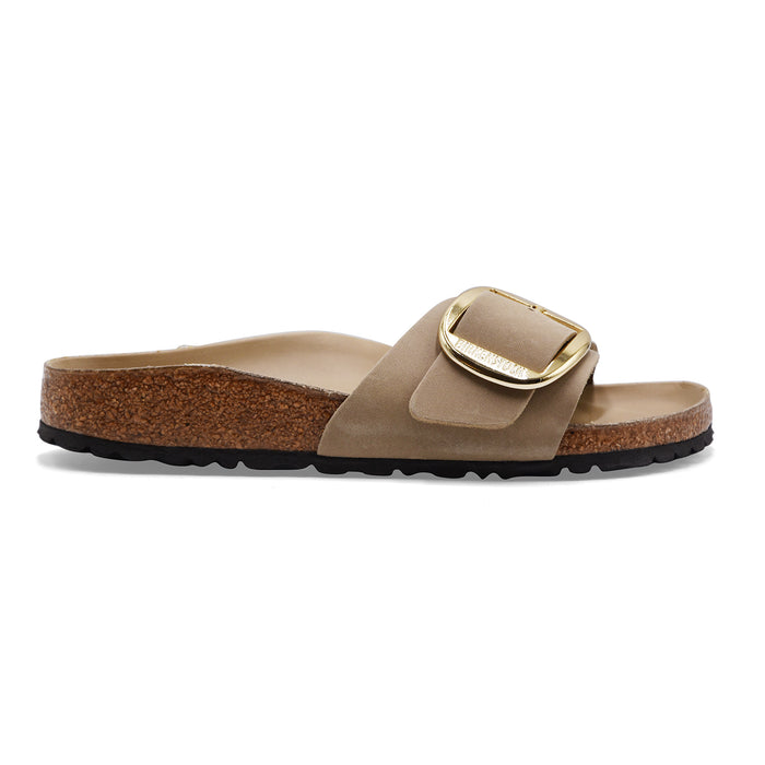 Birkenstock Madrid Big Buckle Tobacco Brown Oiled Leather Sandals