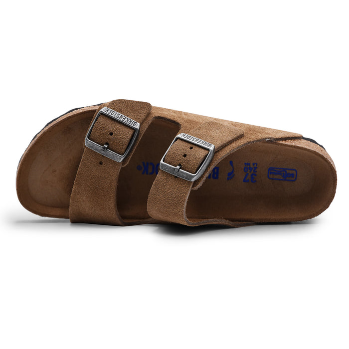 Sandali Birkenstock Arizona Donna Soft Footbed Dark Tea Tonal