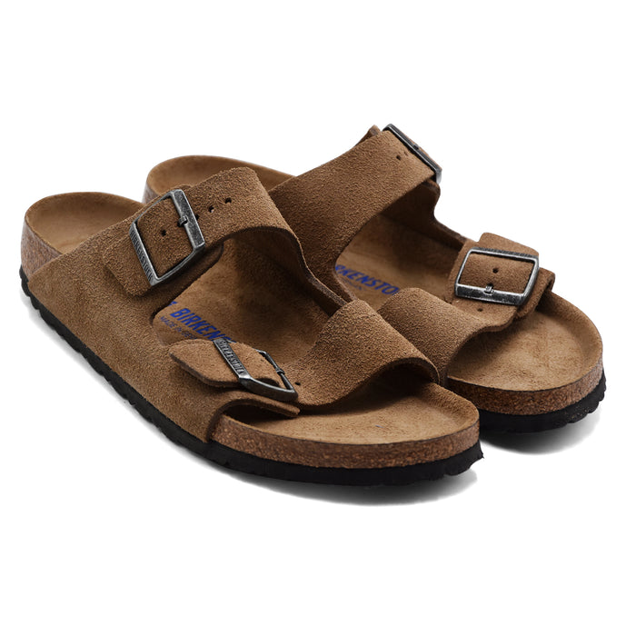 Sandali Birkenstock Arizona Soft Footbed Uomo Dark Tea Tonal