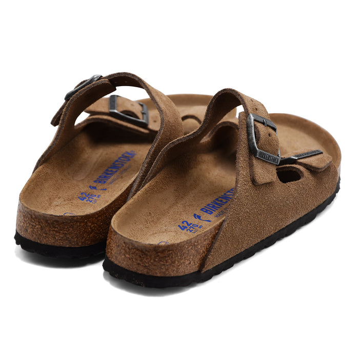 Sandali Birkenstock Arizona Soft Footbed Uomo Dark Tea Tonal
