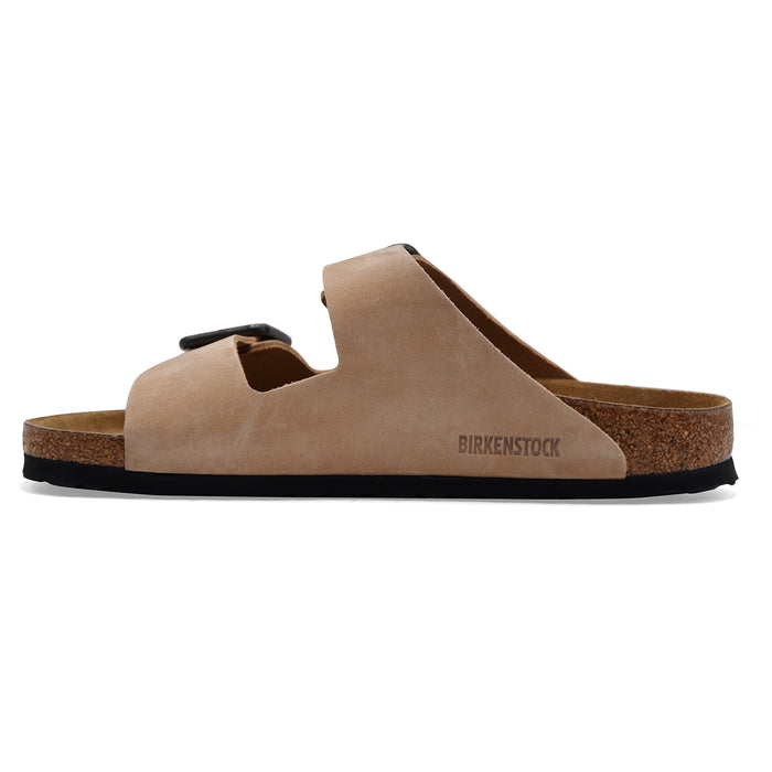 Men's Birkenstock Arizona Wire Buckle Sandals Beige Casual Look