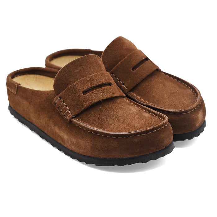 Sabot Birkenstock Donna Naples Wrapped Carafe Stile Mocassino