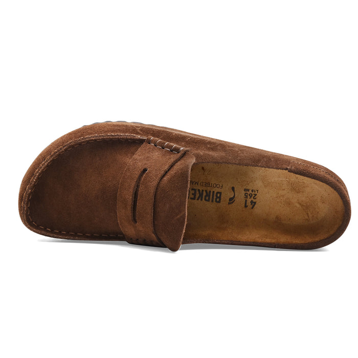 Birkenstock Naples Wrapped Men's Suede Carafe Sabot