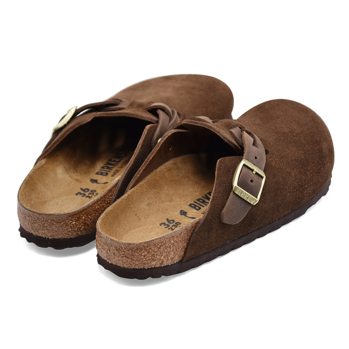 Women's Birkenstock Boston Braided Carafe Clogs Iconic Style