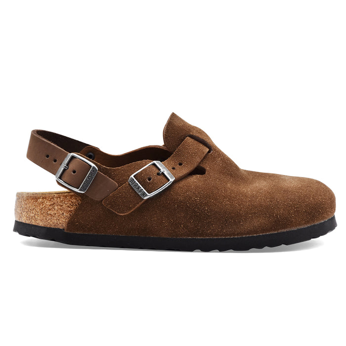 Birkenstock Tokio II Sandals in Brown Suede Carafe