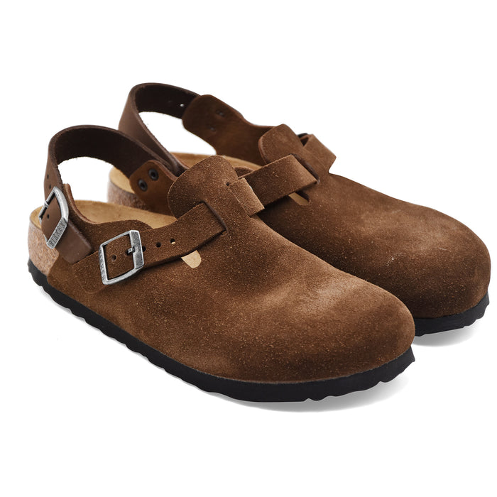 Birkenstock Tokio II Sandals in Brown Suede Carafe