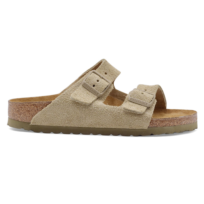 Sandali Birkenstock Arizona Donna In Faded Khaki Stile Iconico