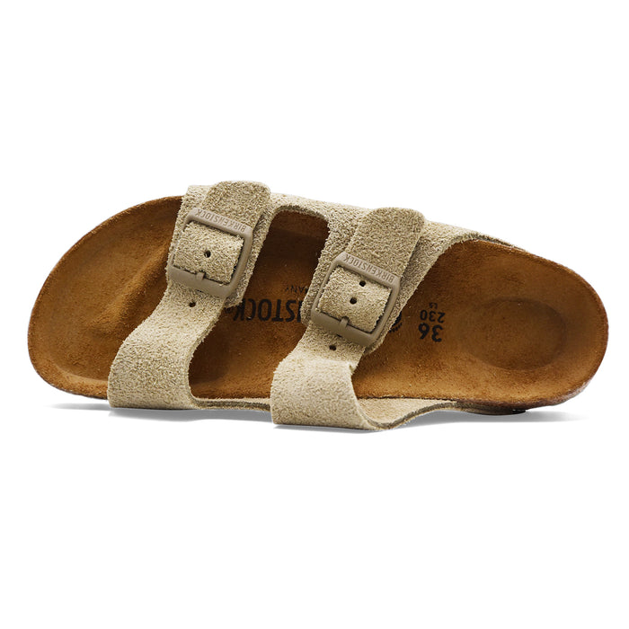 Sandali Birkenstock Arizona Donna In Faded Khaki Stile Iconico