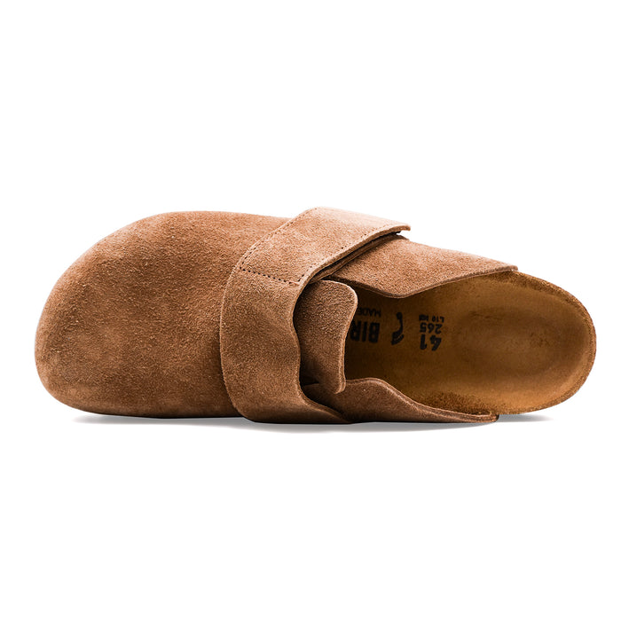 Birkenstock Sabot Da Donna LOMA In Camoscio Tonalità Dark Tea
