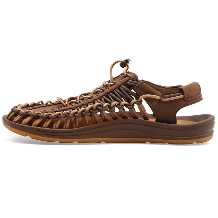 Sneakers Sandalo Uomo Keen Uneek Dark Earth Chipmunk Marrone