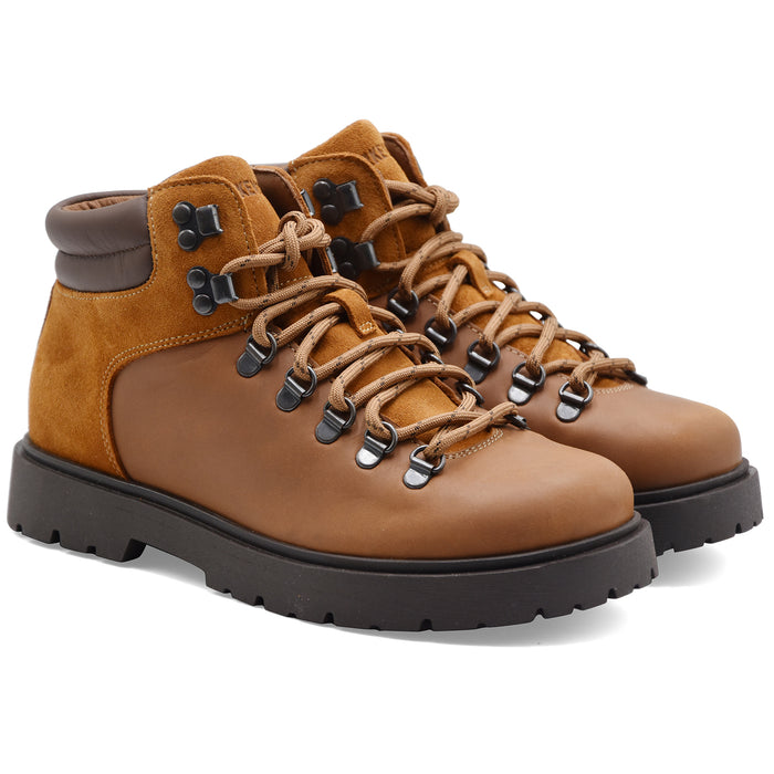Stivaletti Birkenstock Jackson Donna In Nabuck Suede Cognac
