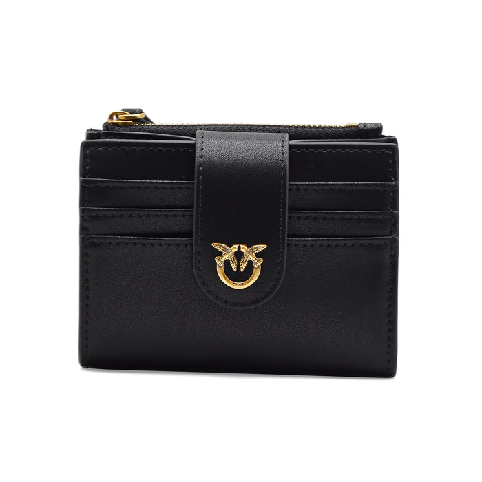 Portafoglio Pinko Donna Vera Pelle Nera MULTI PORPOSE WALLET