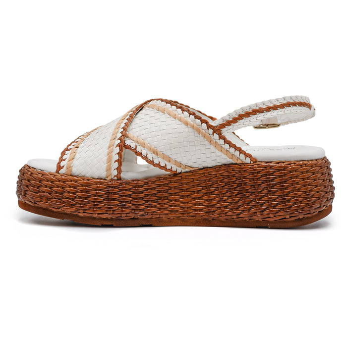 Pons Quintana White Maui Women's Sandals Contrasting Combinations