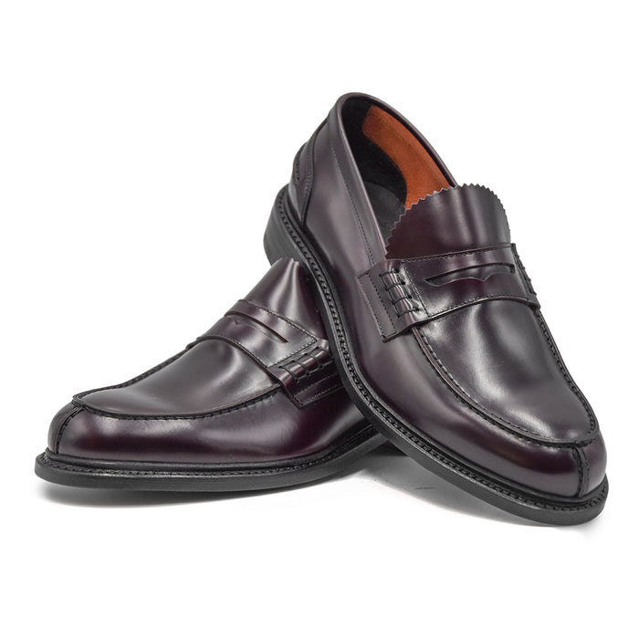 Mocassini Otisopse Scarpe Uomo Mocassini In Pelle Testa Di Moro Da