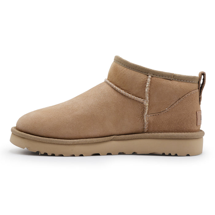 Ugg Ultra Mini Stivaletti Sand Pretrattati Per Acqua Macchie Donna