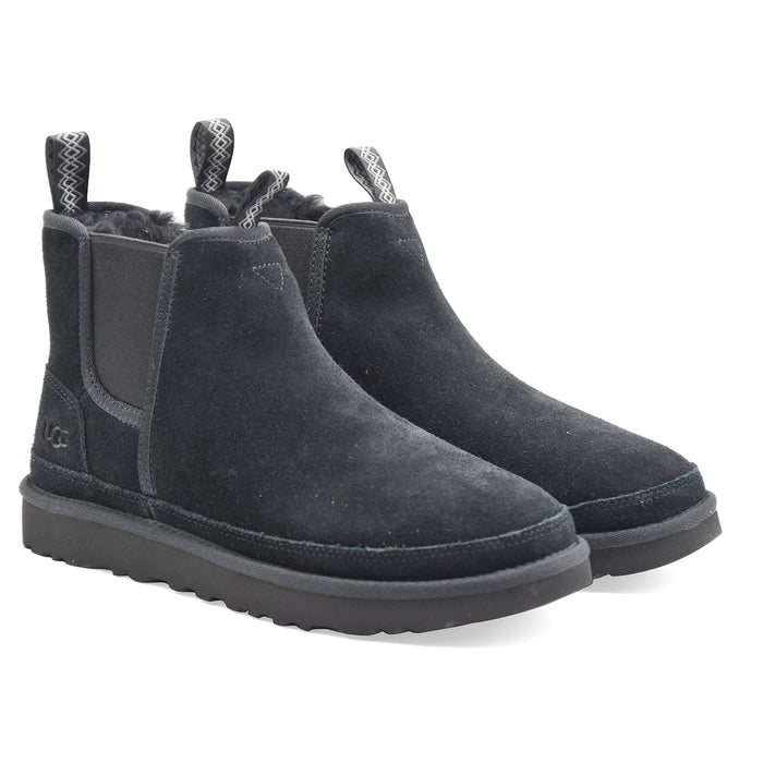 Stivaletti Chelsea Uomo Ugg Nero Neumel Fodera Interna UGGplush