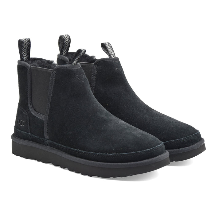 Stivaletti Chelsea Uomo Ugg Nero Neumel Fodera Interna UGGplush