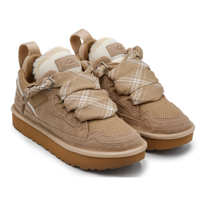 Ugg Sneakers Lowmel Beige Women's Voluminous Recycled Canvas