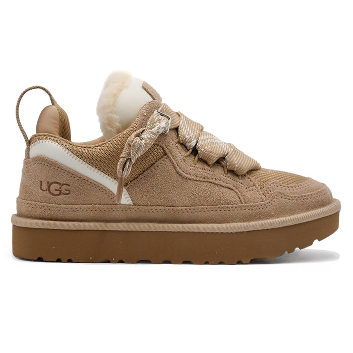 Ugg Sneakers Lowmel Beige Women's Voluminous Recycled Canvas