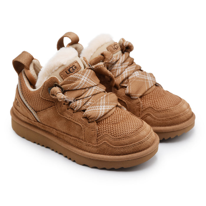 Sneakers Bambini UGG Lowmel Chestnut Con Suola Interna Sagomata