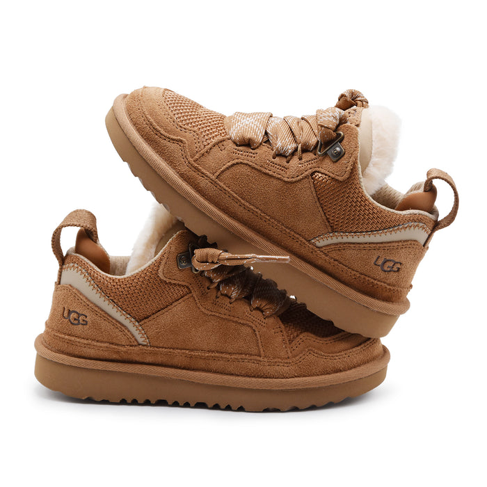 Sneakers Bambini UGG Lowmel Chestnut Con Suola Interna Sagomata