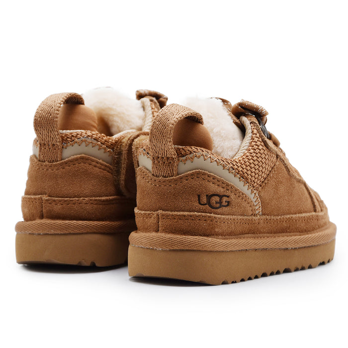 Sneakers UGG Bambini Lowmel Street Pelle Scamosciata Chestnut