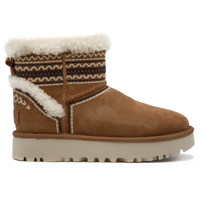 Ugg Mini Atherson Tobacco Women's Sheepskin Boots