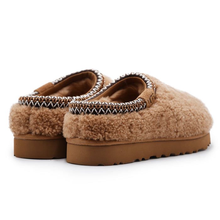 Sabot Donna UGG Tasman Maxi Curly Chestnut Soletta In UGGplush