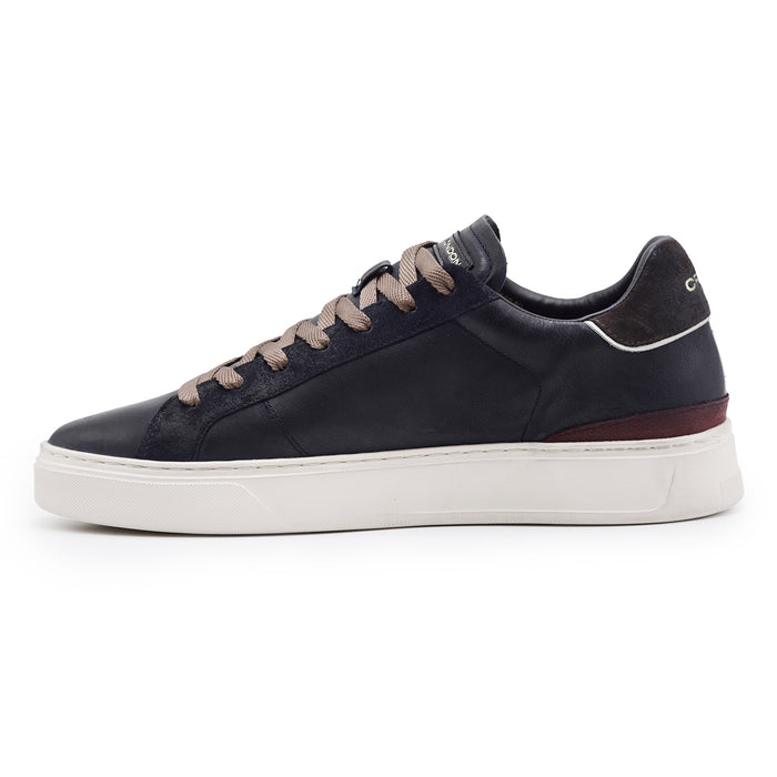 Sneakers Uomo Crime London Blade Deep Royal Pelle Grigio Nera