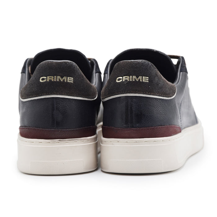 Sneakers Uomo Crime London Blade Deep Royal Pelle Grigio Nera