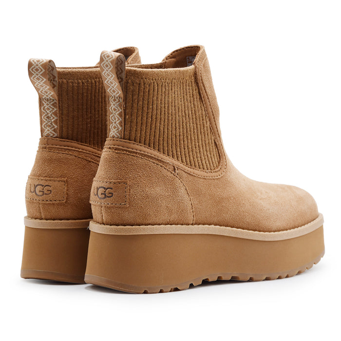 Stivaletti UGG Donna Chelsea Cityfunc Chestnut Design Pull-On