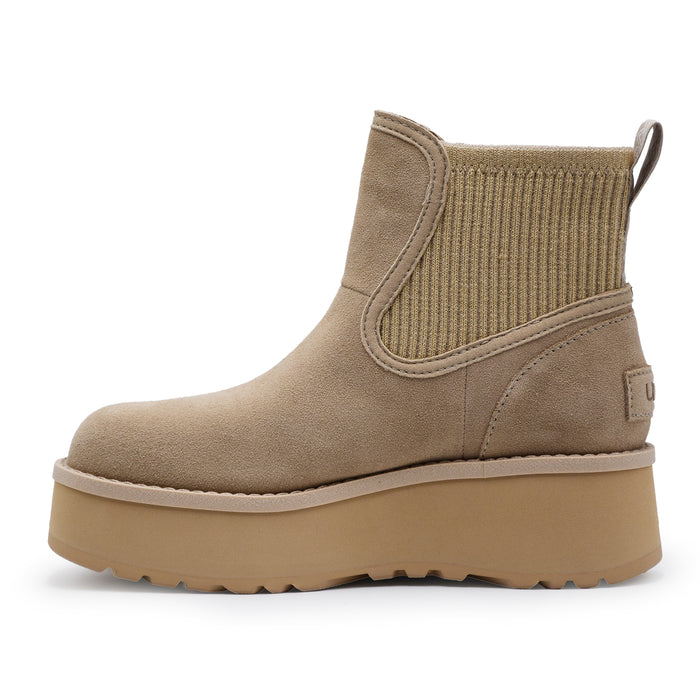 Stivaletti UGG Donna Chelsea Mod Cityfunc Suede Mustard Seed
